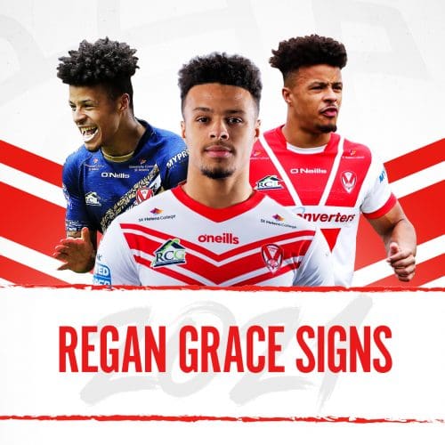 Regan Grace signs