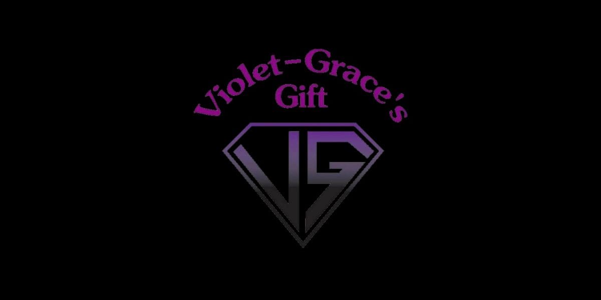 Violet Grace black background