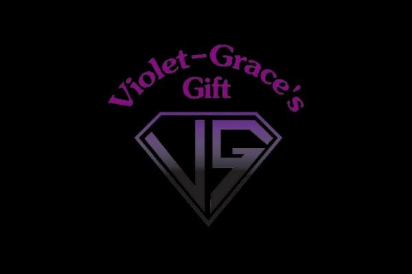 Violet Grace black background