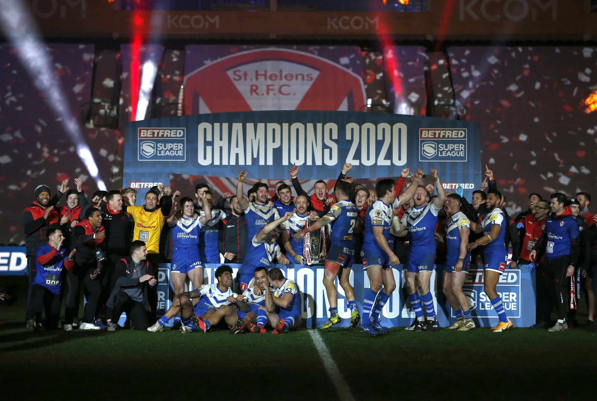 Super league rugby shop table