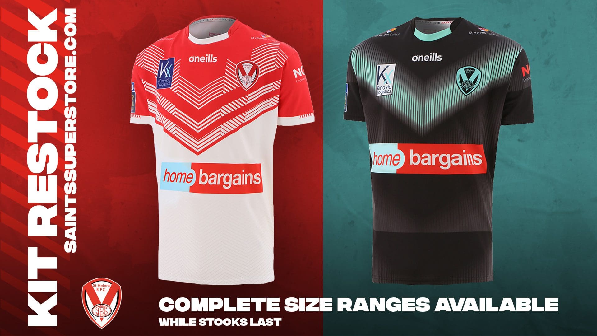 st helens rugby shirt 2021