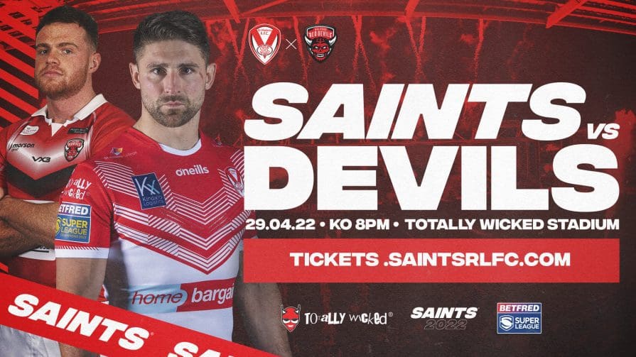 Saints squad for home clash with Salford