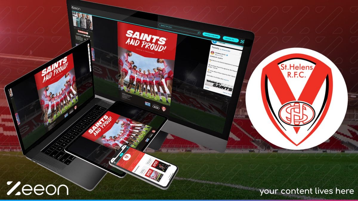 Saints & Proud: Free Match Programme (St Helens vs Salford Red
