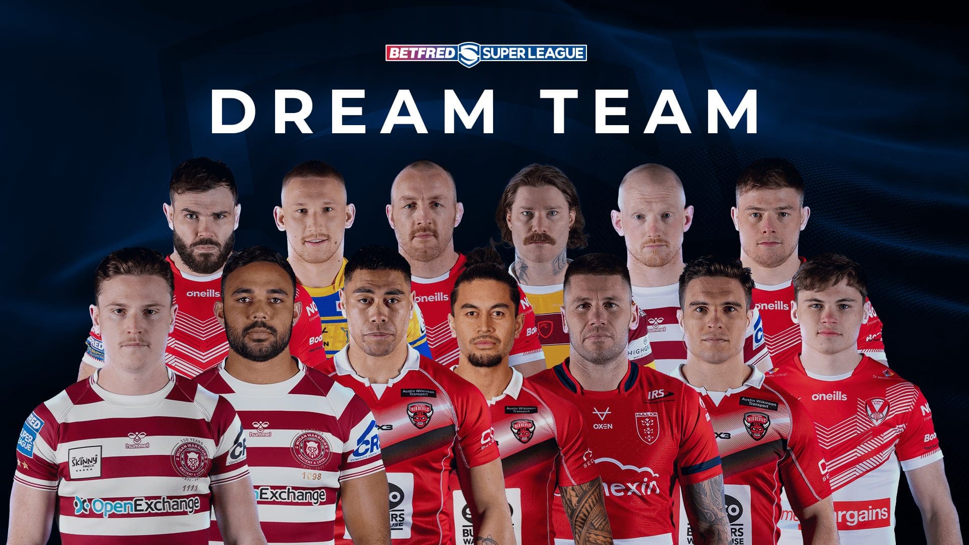 Four Saints in Super League Dream Team | St.Helens R.F.C.