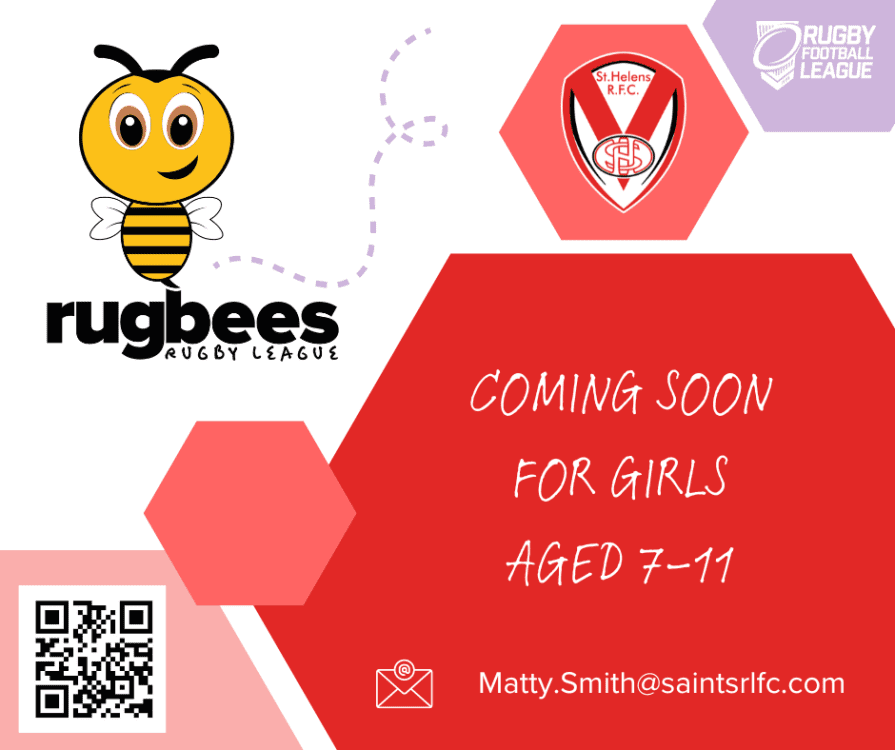 RFL launches exciting new project for primary school girls! | St.Helens ...
