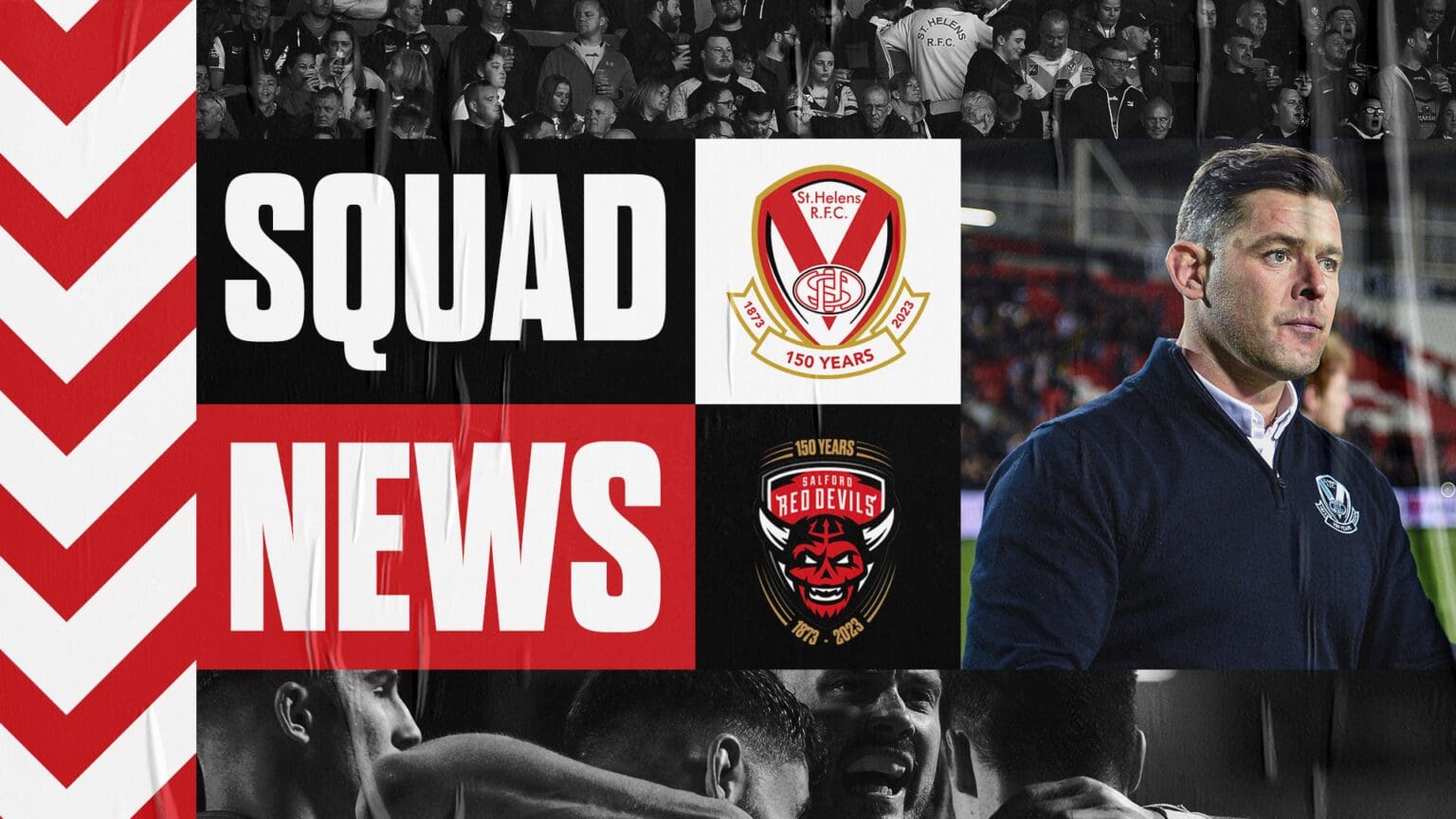 Saints squad for home clash with Salford St.Helens R.F.C.