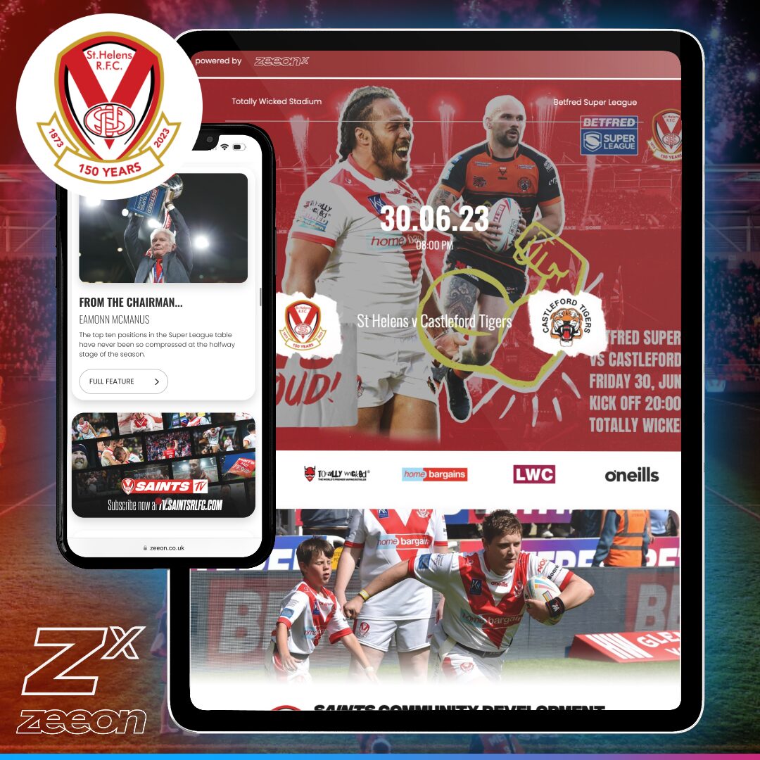 Saints and Proud Free Match Programme (St Helens vs Castleford Tigers) St