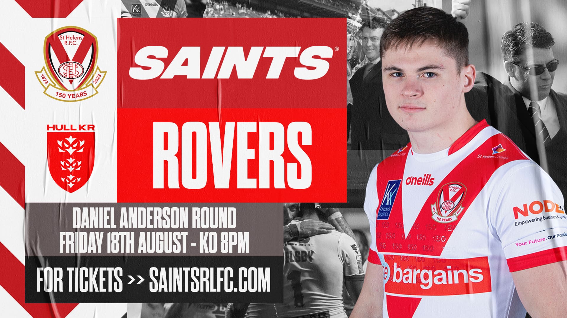 Daniel Riel Hull Up next: Hull KR at home for Daniel Anderson Round | St.Helens R.F.C.