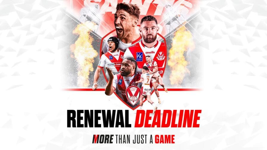 2024 Membership Renewal Deadline Day St Helens R F C 2024 Membership Renewal Deadline Day St Helens R F C