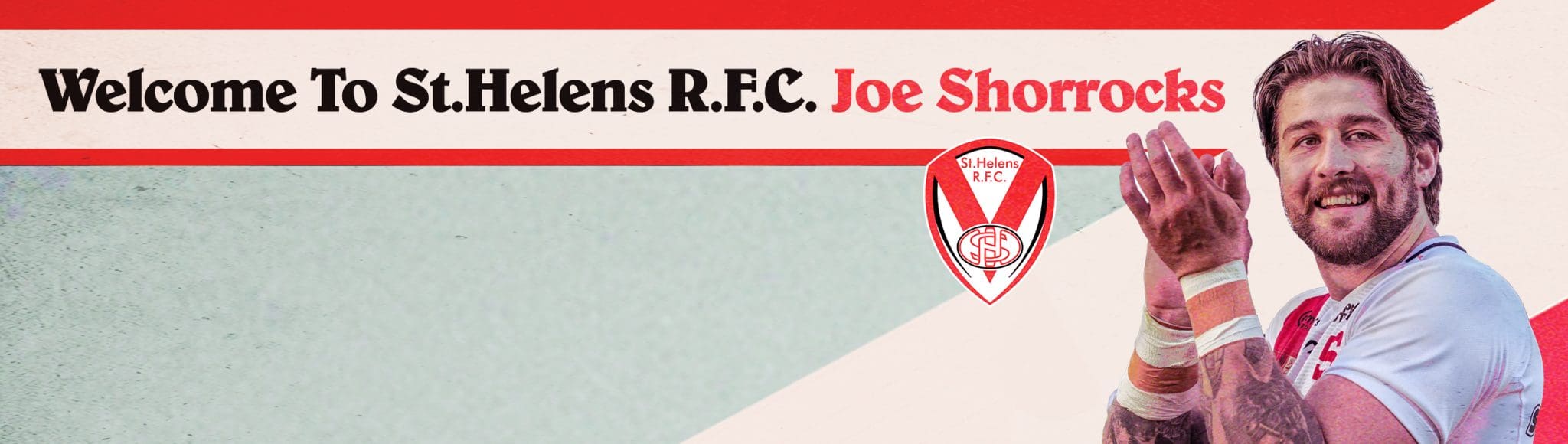 Saints sign Joe Shorrocks for 2026 | St.Helens R.F.C.