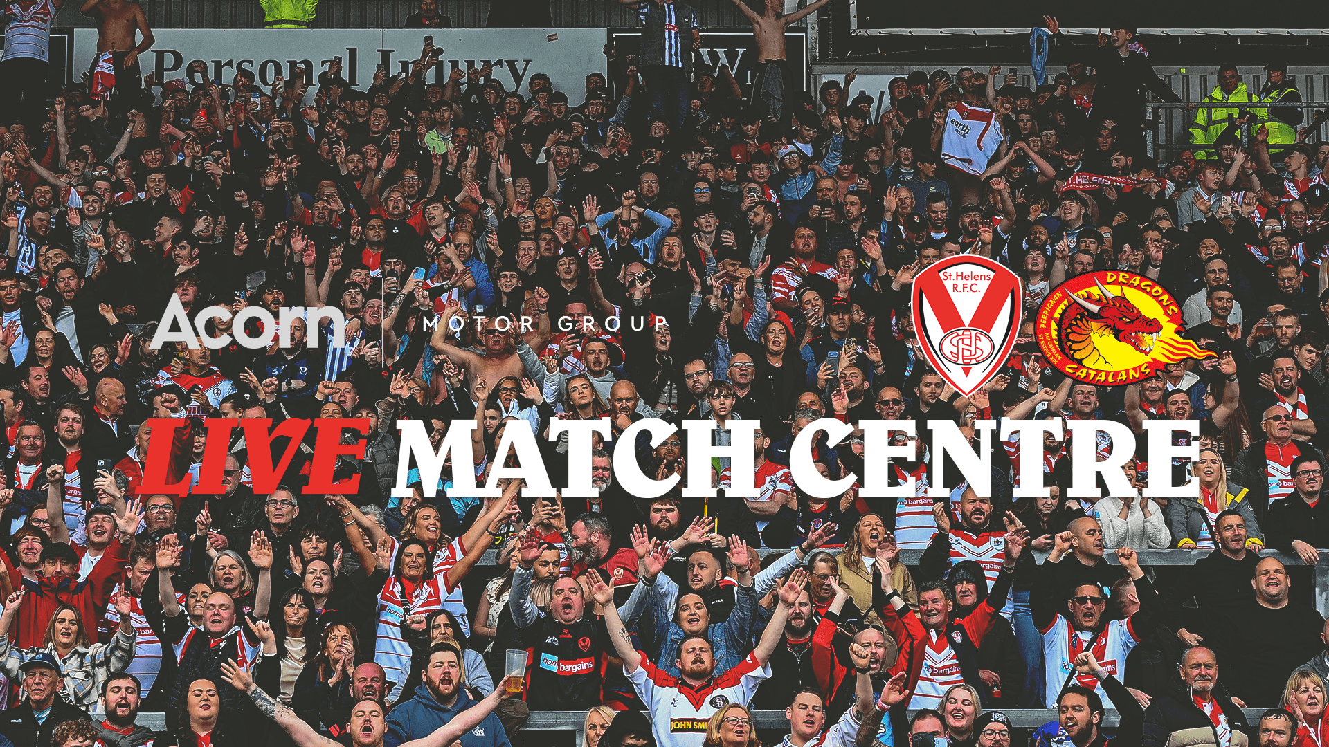 Live Match Centre: Saints vs Catalans [Challenge Cup] | St.Helens R.F.C.
